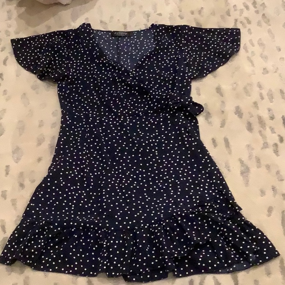 Wrap around dress